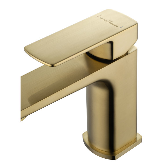 Смесители для раковины Wonzon & Woghand Edge WW-88139003-BG, золото фото 4