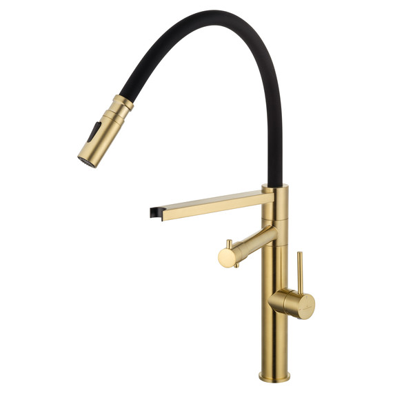 Смесители для кухни Wonzon & Woghand WW-88458007-BG, золото фото 2