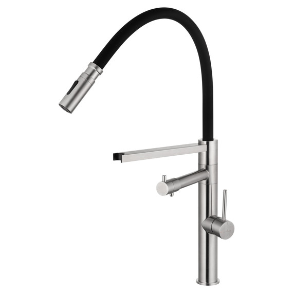 Смесители для кухни Wonzon & Woghand WW-88458007-BN, никель фото 2