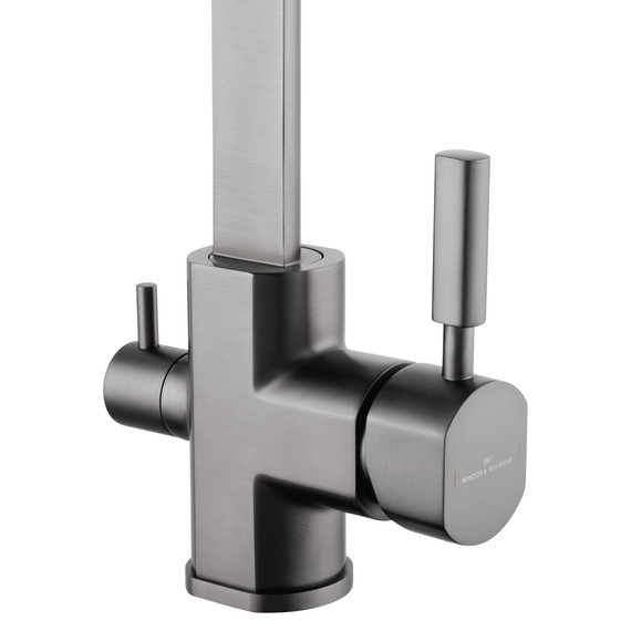 Смесители для кухни Wonzon & Woghand WW-88458003-BGM, тёмный графит фото 4