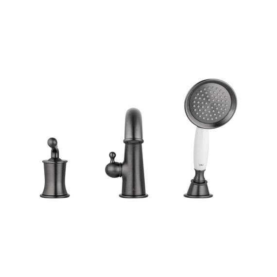 Смесители для ванны Wonzon & Woghand Steam WW-88659008-BGM, тёмный графит фото 2