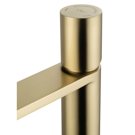 Смесители для раковины Wonzon & Woghand WW-101-BG, золото фото 4