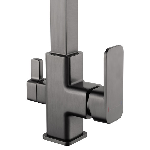 Смесители для кухни Wonzon & Woghand WW-88458012-BGM, тёмный графит фото 5