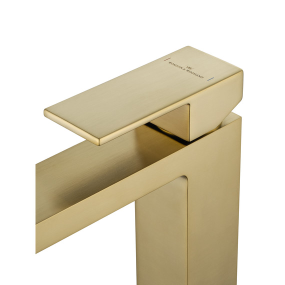 Смесители для раковины Wonzon & Woghand Cube WW-88139016-BG, золото фото 4