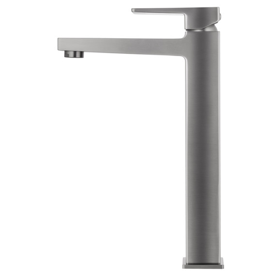 Смеситель для раковины высокий Wonzon & Woghand Cube 2.0 WW-88019068-BGM, тёмный графит фото 2