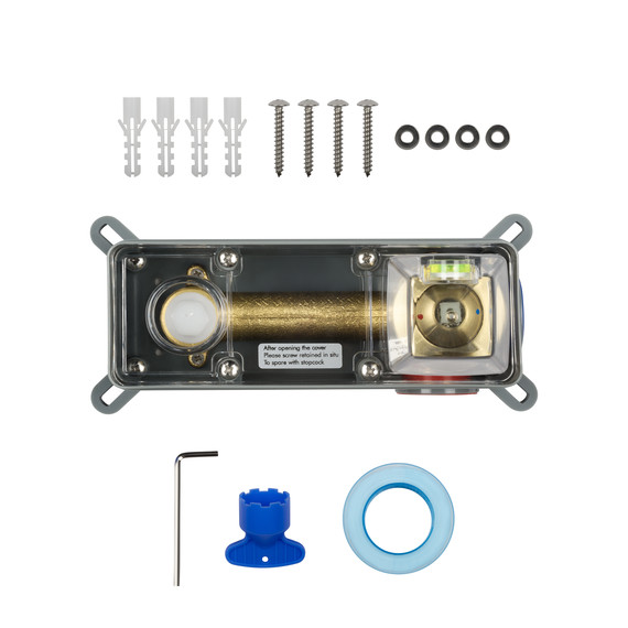 Смеситель для раковины настенный Wonzon & Woghand Steam WW-88869008-BG (со скрытой частью) золото фото 5