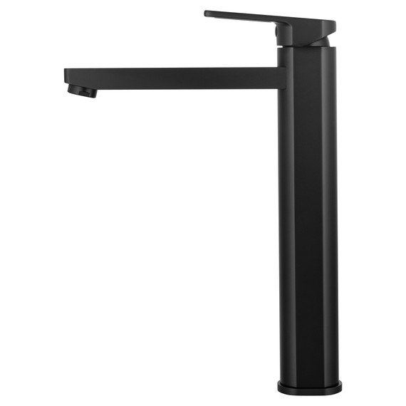 Смеситель для раковины высокий Wonzon & Woghand Frame WW-88239010-MB, чёрный фото 2