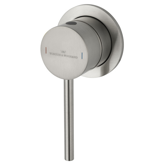 Смеситель для раковины настенный Wonzon & Woghand Stick WW-88869017-BN (со скрытой частью) никель фото 4