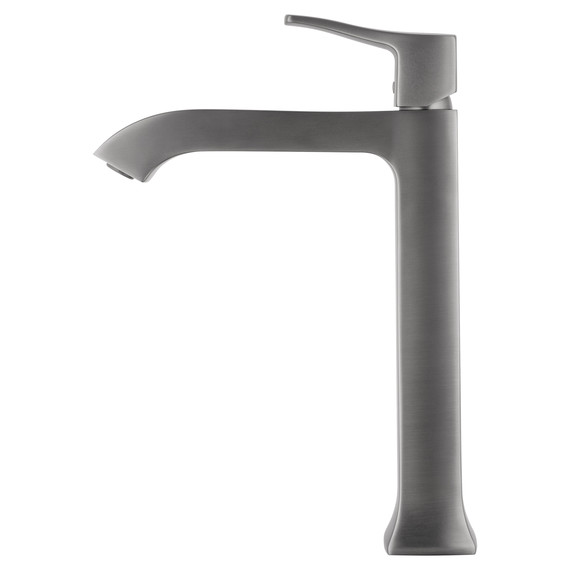 Смеситель для раковины высокий Wonzon & Woghand Flex WW-88019072-BGM, тёмный графит фото 2