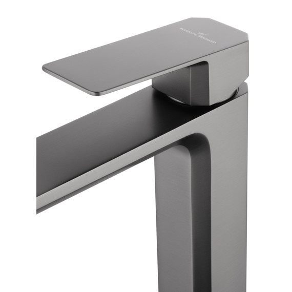 Смеситель для раковины высокий Wonzon & Woghand Diamond WW-88239011-BGM, тёмный графит фото 4