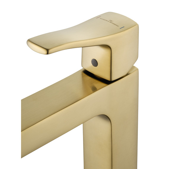 Смеситель для раковины высокий Wonzon & Woghand Flex WW-88019072-BG, золото фото 2