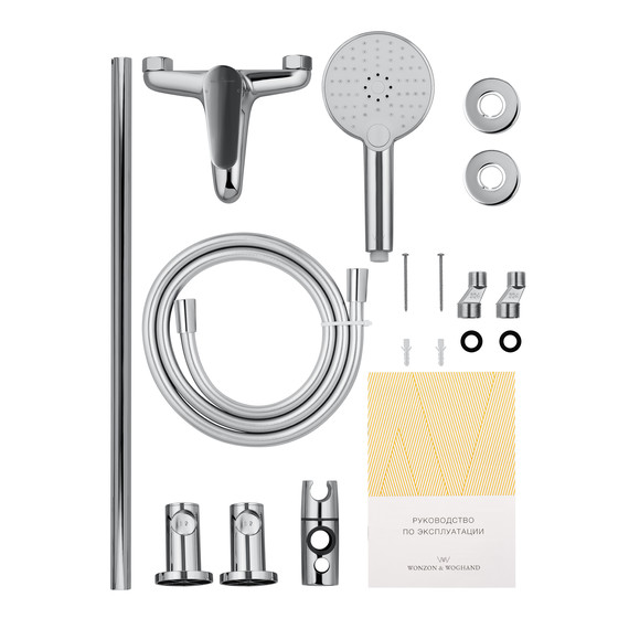 Смесители для ванны Wonzon & Woghand Alfa WW-AE3205-CR фото 7