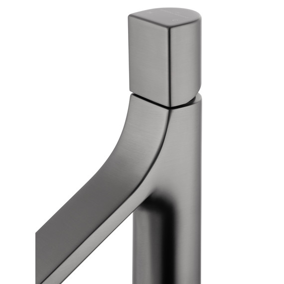 Смеситель для раковины высокий Wonzon & Woghand The one WW-H1011-BGG, тёмный графит фото 4