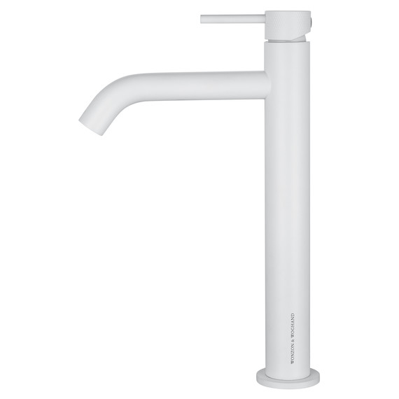 Смеситель для раковины высокий Wonzon & Woghand WW-H1062-MW, белый фото 2