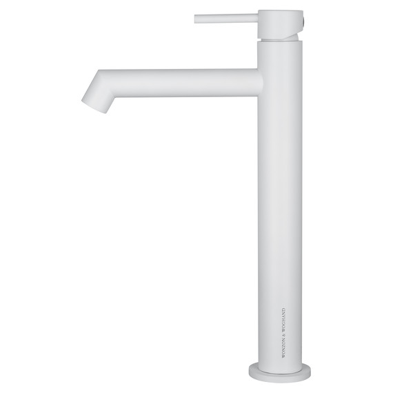 Смеситель для раковины высокий Wonzon & Woghand WW-H1064-MW, белый фото 2