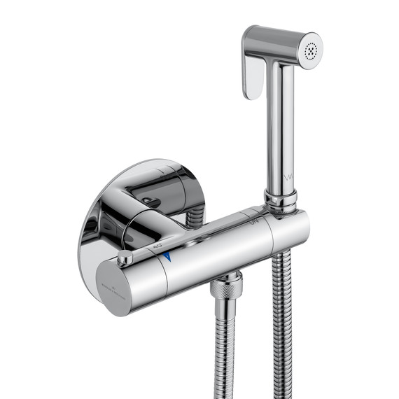 набор для гигиенического душа с термостатом Wonzon & Woghand WW-88819902-CR (со скрытой частью) фото 4