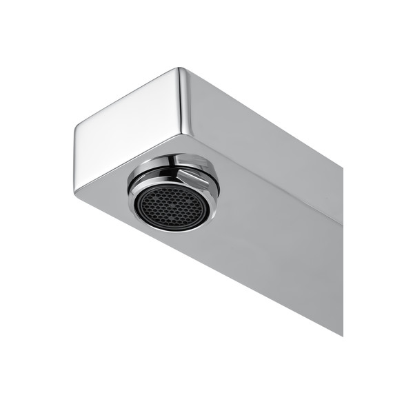 Смеситель для раковины настенный Wonzon & Woghand Cube WW-88869016-CR (со скрытой частью) фото 3