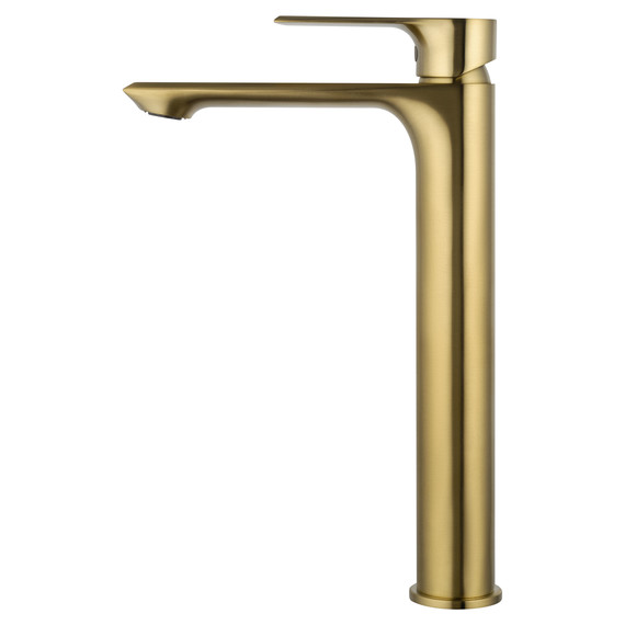 Смеситель для раковины высокий Wonzon & Woghand Brilliant WW-88019079-BG, золото фото 2
