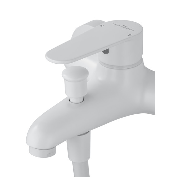 Смесители для ванны Wonzon & Woghand Alfa WW-AE3201-MW, белый фото 5