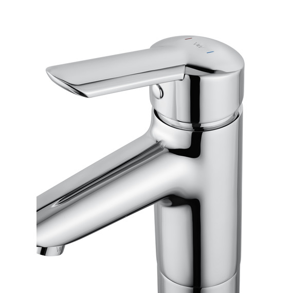 Смеситель для раковины высокий Wonzon & Woghand Baroque WW-191104-CR фото 5