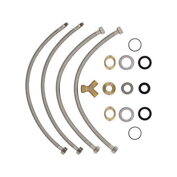 Смеситель для раковины высокий Wonzon & Woghand Loop WW-131-00-508, чёрный фото 5
