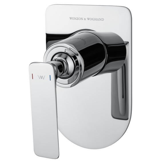 Смеситель для раковины настенный Wonzon & Woghand Shark WW-481701-CR (со скрытой частью) фото 4