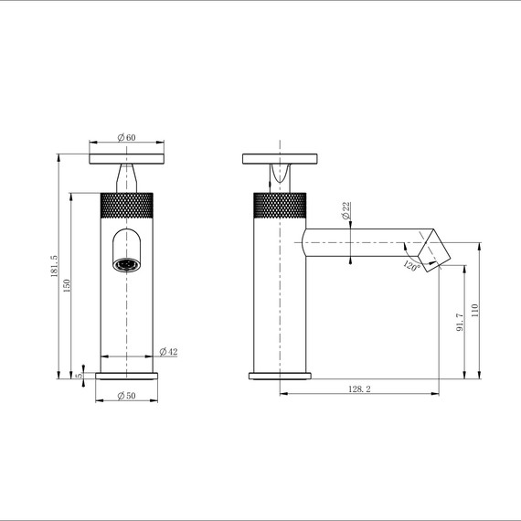 Смесители для раковины Wonzon & Woghand WW-H1065-CR фото 5
