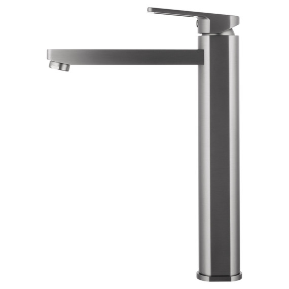 Смеситель для раковины высокий Wonzon & Woghand Frame WW-88239010-BGM, тёмный графит фото 2