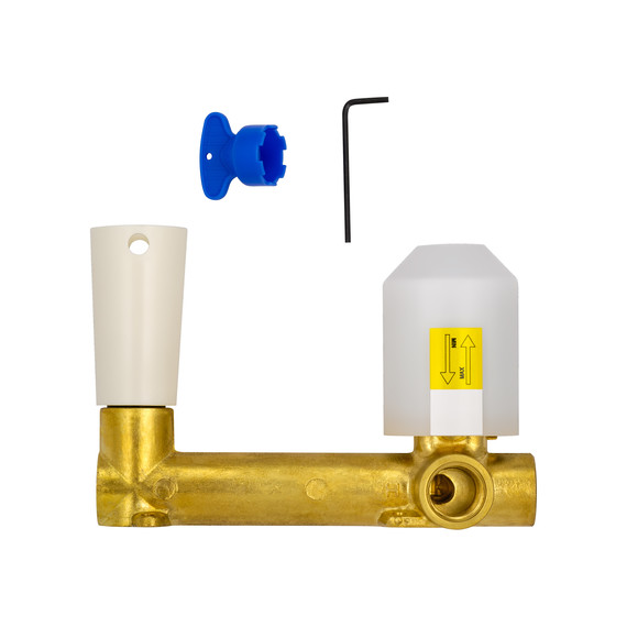 Смеситель для раковины настенный Wonzon & Woghand Shark WW-481701-CR (со скрытой частью) фото 7