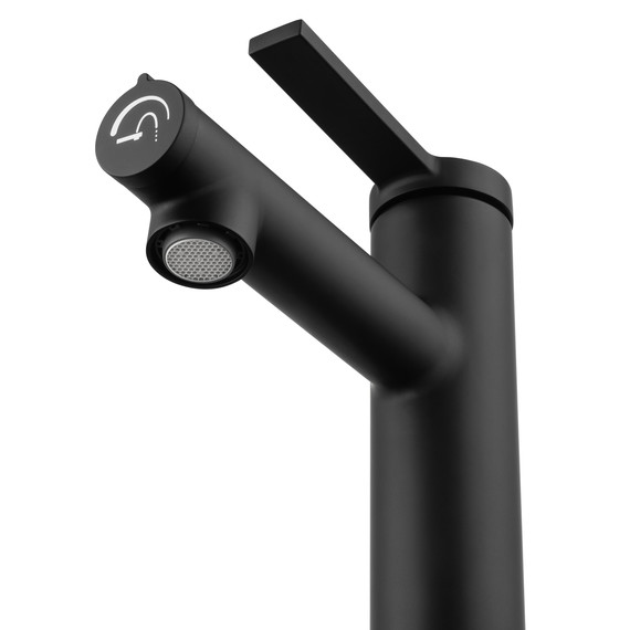 Смесители для раковины Wonzon & Woghand WW-H1017-MB, чёрный фото 3