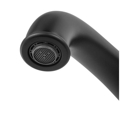 Смеситель для раковины настенный Wonzon & Woghand Steam WW-88869008-MB (со скрытой частью) чёрный фото 3