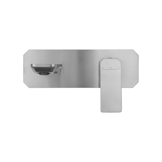 Смеситель для раковины настенный Wonzon & Woghand Diamond WW-88869011-BN (со скрытой частью) никель фото 2