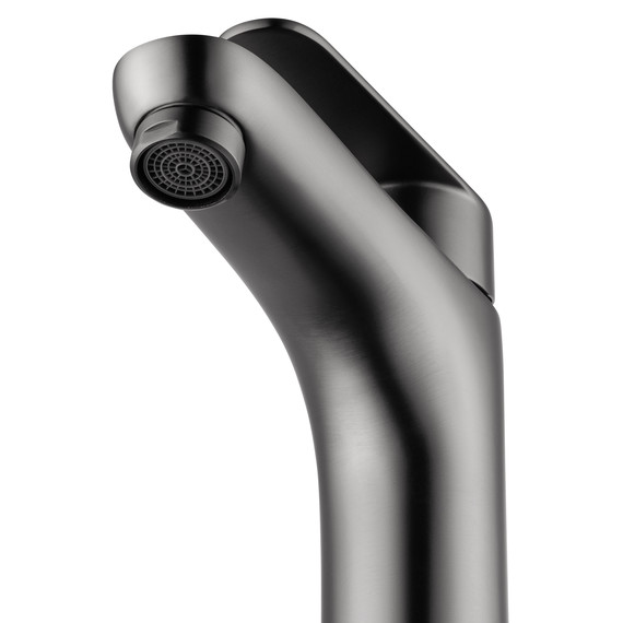 Смеситель для раковины высокий Wonzon & Woghand Alfa WW-A40232-BGG, тёмный графит фото 3