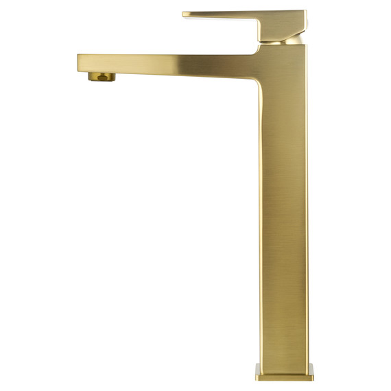 Смеситель для раковины высокий Wonzon & Woghand Cube 2.0 WW-88019068-BG, золото фото 2