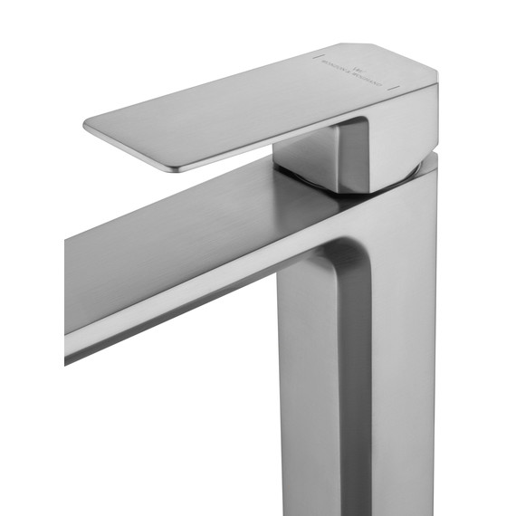 Смеситель для раковины высокий Wonzon & Woghand Diamond WW-88239011-BN, никель фото 4
