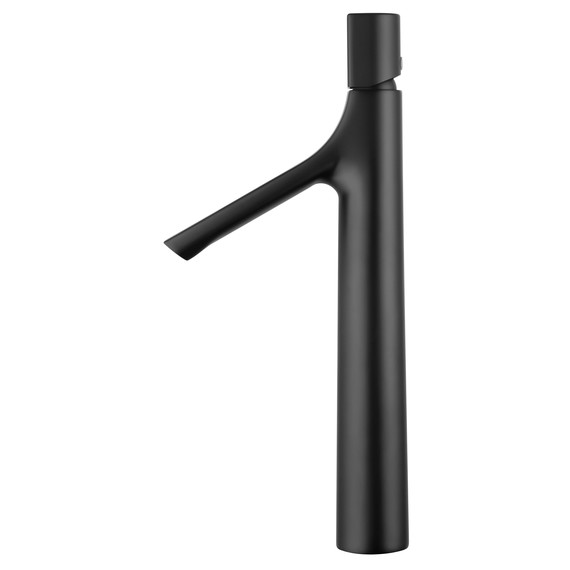 Смеситель для раковины высокий Wonzon & Woghand The one WW-H1011-MB, чёрный фото 2