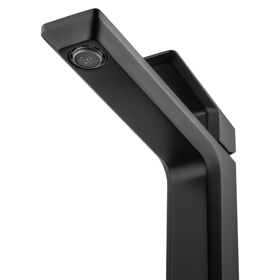 Смеситель для раковины высокий Wonzon & Woghand Diamond WW-88239011-MB, чёрный фото 3