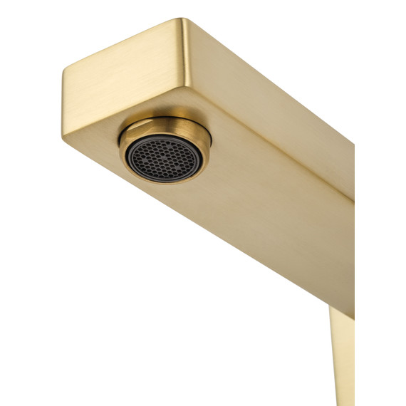 Смеситель для раковины настенный Wonzon & Woghand Frame WW-88869010-BG (со скрытой частью) золото фото 3