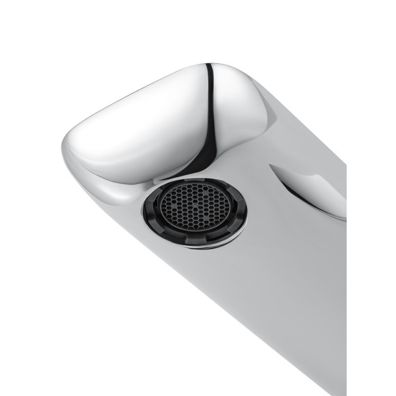 Смеситель для раковины настенный Wonzon & Woghand Shark WW-481701-CR (со скрытой частью) фото 3