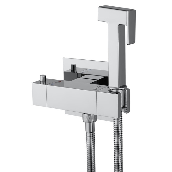 набор для гигиенического душа с термостатом Wonzon & Woghand WW-88819903-CR (со скрытой частью) фото 3