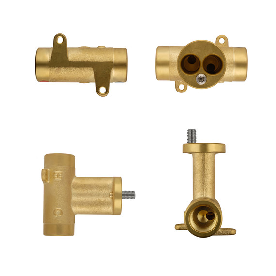 набор для гигиенического душа с термостатом Wonzon & Woghand WW-88829909-CR (со скрытой частью) фото 4