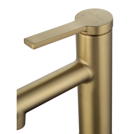 Смесители для раковины Wonzon & Woghand WW-H1017-BG, золото фото 4