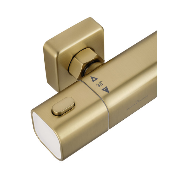 Смесители для ванны с термостатом Wonzon & Woghand Solid WW-C2011-A-BG, золото фото 6