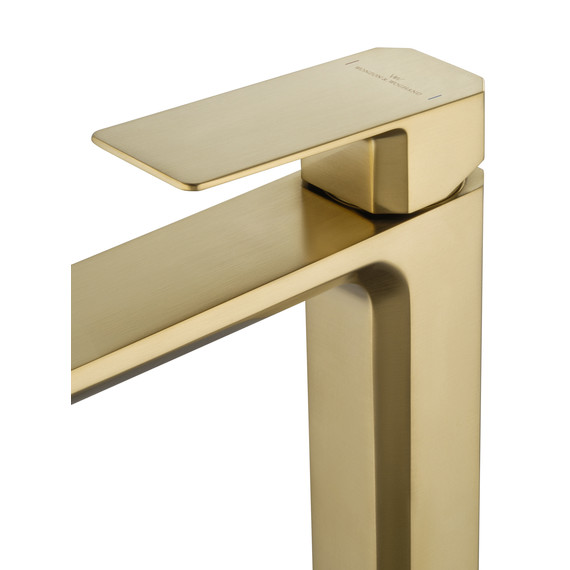 Смеситель для раковины высокий Wonzon & Woghand Diamond WW-88239011-BG, золото фото 4