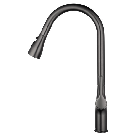 Смесители для кухни Wonzon & Woghand WW-AE54123-BGG, тёмный графит фото 3