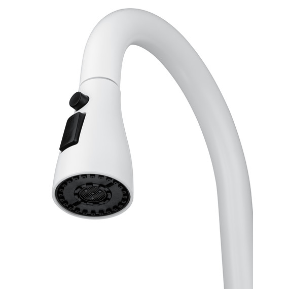 Смесители для кухни Wonzon & Woghand WW-121E201B-MW, белый фото 5