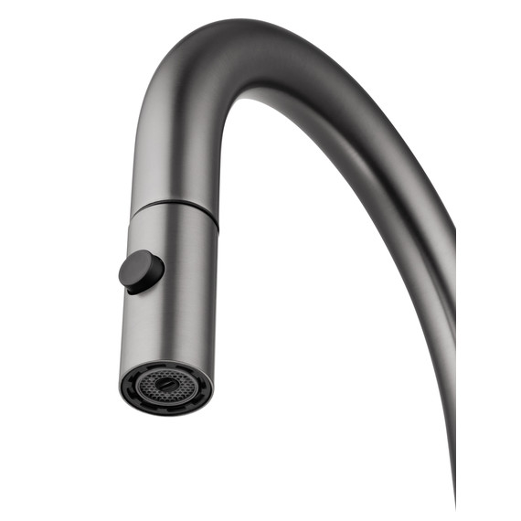 Смесители для кухни Wonzon & Woghand WW-A21252-BGG, тёмный графит фото 4