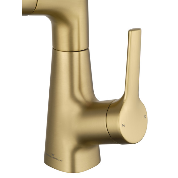 Смесители для раковины Wonzon & Woghand WW-121B108-BG, золото фото 5