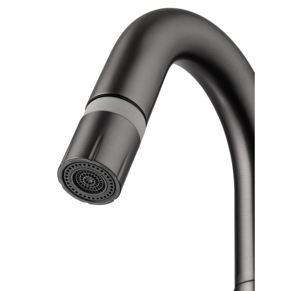 Смесители для раковины Wonzon & Woghand WW-FE01L212-BGG, тёмный графит фото 4