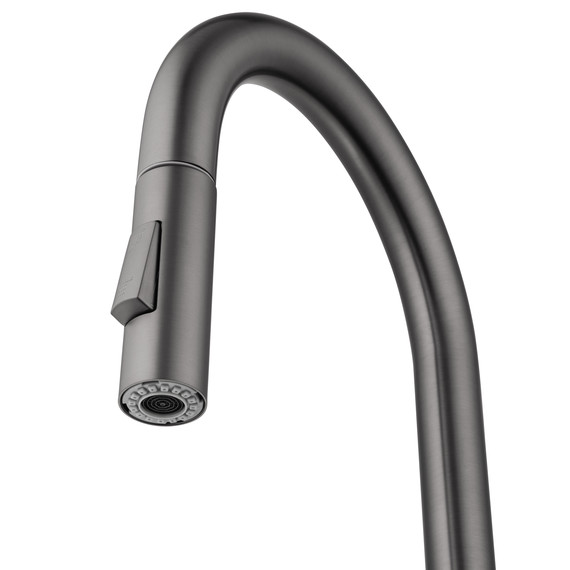 Смесители для кухни Wonzon & Woghand WW-A20782-BGG, тёмный графит фото 4